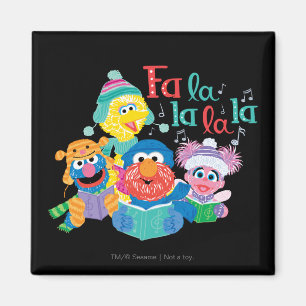 Caroling Sesame Street Magnet