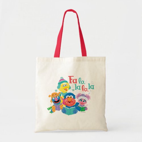 Caroling Sesame Street Tote Bag