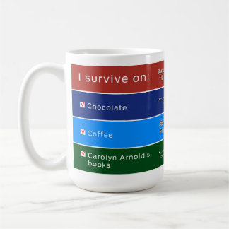 Carolyn Arnold's books 15 oz Mug