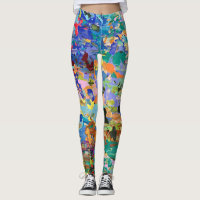 Carolyn Joe Art Athleisure Leggings