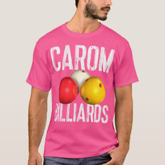 Carom Billiards Gear And Apparel T-Shirt