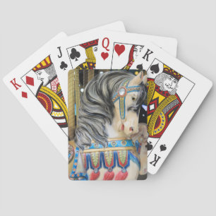 Carousal Horse 1 Poker Cards