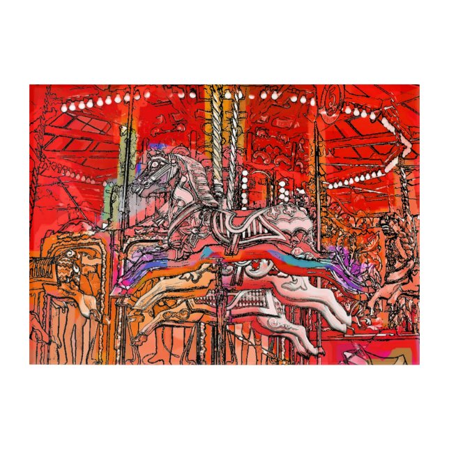 CAROUSEL ACRYLIC PRINT (Front)
