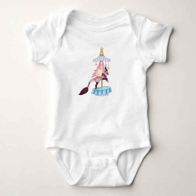 Carousel Aleum Baby Bodysuit (Front)