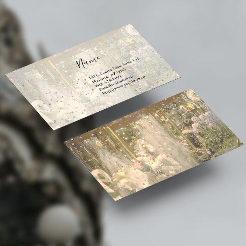 Carousel and Golden Stars Business Card