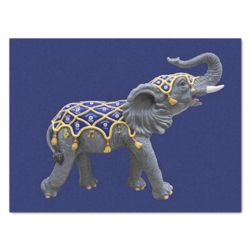 Carousel Animal Elephant Photo Tissue Paper