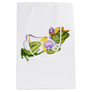 Carousel Animal Frog Photo Gift Bag