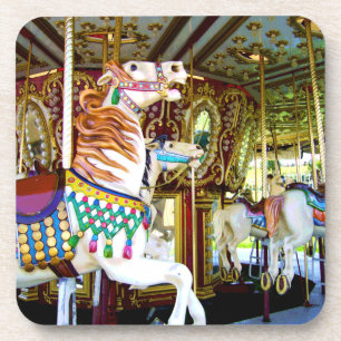 CAROUSEL BEVERAGE COASTER
