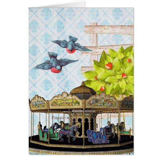 Carousel Birds Cards (Front)