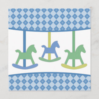 Carousel Birthday Party Invitation