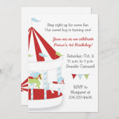 Carousel Birthday Party Invitation (Front/Back)