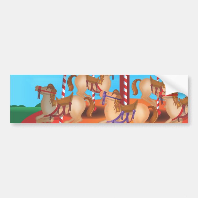Carousel Bumper Sticker (Front)