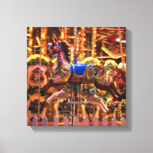 Carousel Canvas Print