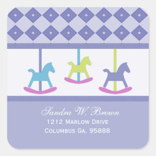 Carousel Collection Address Stickers