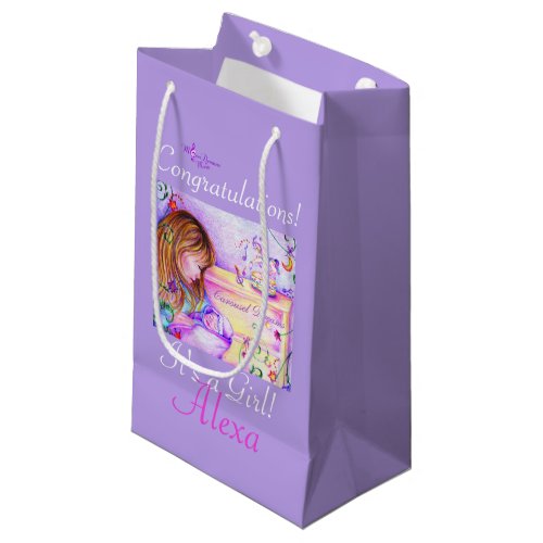 Carousel Dreams Customizable Small Gift Bag