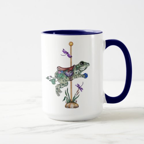 Carousel Frog Mug