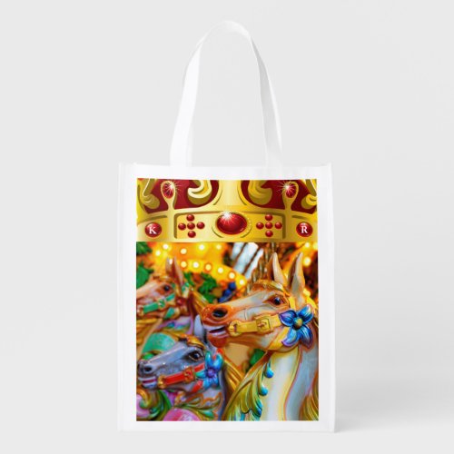 Carousel _ Grocery Gift Favor Bag _ SRF