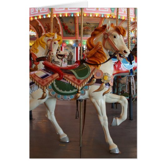 Carousel Horse,2 Cards (Front)