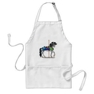 Carousel Horse Adult Apron
