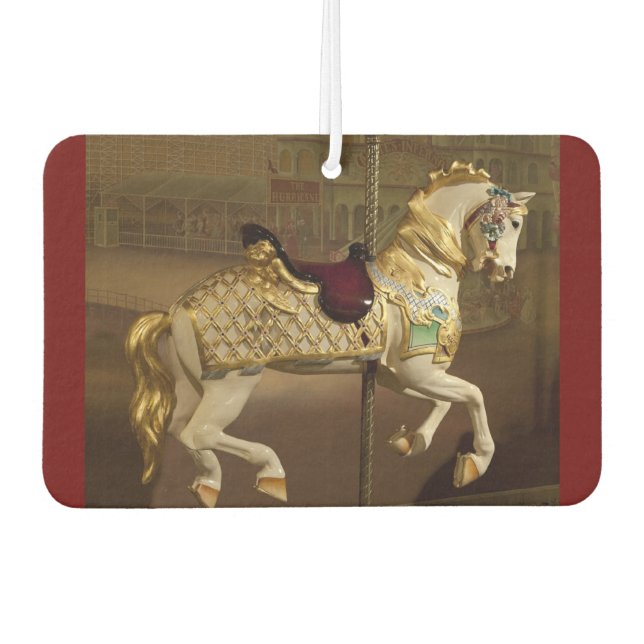 Carousel Horse Air Freshener (Front)