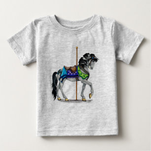 Carousel Horse Baby T-Shirt