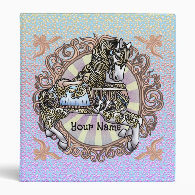 Carousel Horse  Binder (Front)