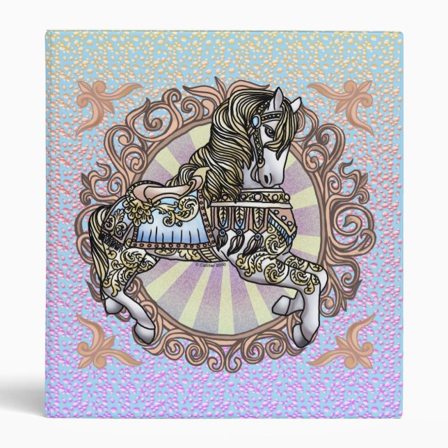 Carousel Horse  Binder (Front)