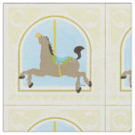 Carousel Horse by June Erica Vess Fabric