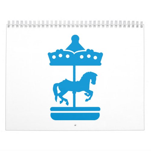 Carousel Horse Calendar