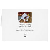 Carousel Horse Card (Back Horizontal)