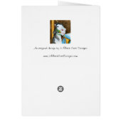 Carousel Horse Card (Back)