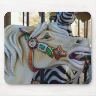 Carousel Horse Custom Mouse Pad
