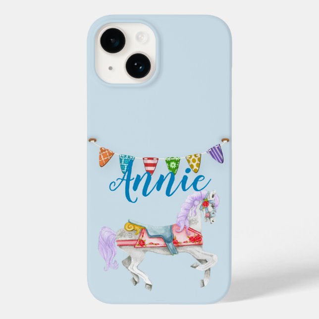 Carousel Horse Custom Template Case-Mate iPhone Case (Back)