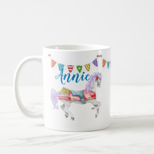 Carousel Horse Custom Template Coffee Mug