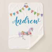 Carousel Horse Custom Template