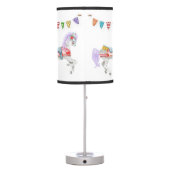 Carousel Horse Custom Template Table Lamp (Back)