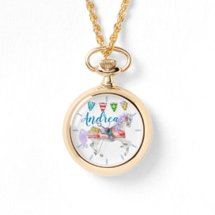 Carousel Horse Custom Template Watch