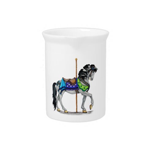 Carousel Horse Drink Pitcher