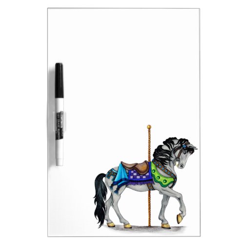 Carousel Horse Dry Erase Board