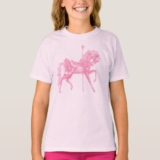 Carousel Horse Girl's or Women's T-shirt