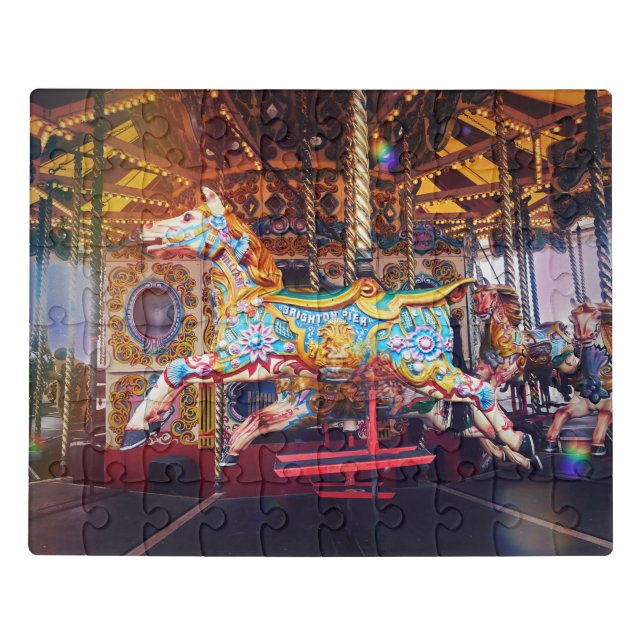 Carousel Horse Jigsaw Puzzle (Puzzle Horizontal)