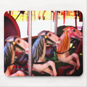 Carousel Horse Memories Mouse Pad