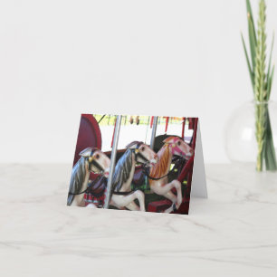 Carousel Horse Memories Note Card
