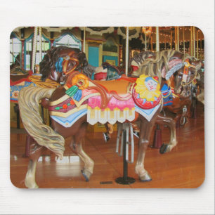 Carousel Horse Mouse Pad