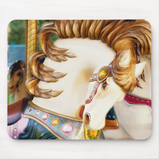 Carousel Horse Mouse Pad (Front)
