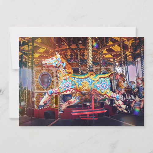 Carousel Horse Note Card