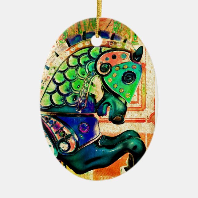 Carousel Horse Ornament (Front)