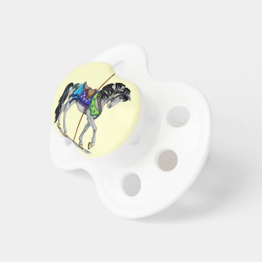Carousel Horse Pacifier (Front Right)