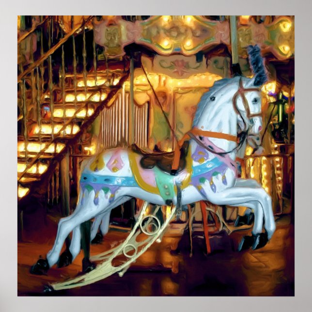 Carousel Horse Poster (Front)