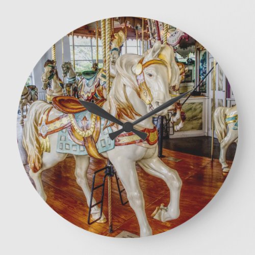 Carousel Horse __ Round Wall clock